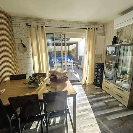 T3 Au Calme, Terrasse Sud, Clim, Parking Privatif - Fr-1-607-236 Nyaraló Agde